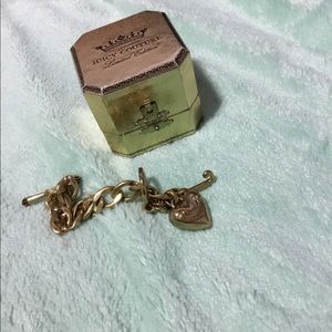 JUICY COUTURE CHARM BRACELET WITH HORSESHOE CHARM
